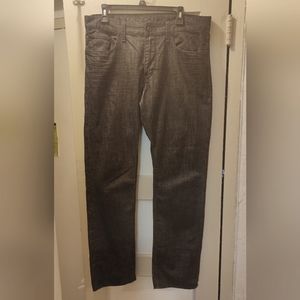 Express men's slim straight jeans black W34/L32